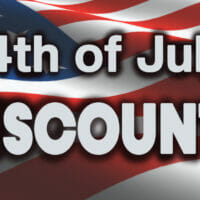 4th of july discounts