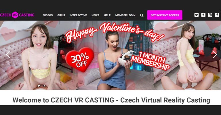 czech vr casting valentine's day discounts